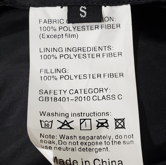 NEW Womens Heated Black Puffer Coat 100% Poly Fiber Fill With Battery Pack SZ S - Picture 13 of 14